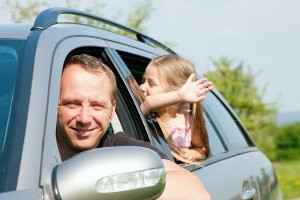Verkeersregels voor kinderen in de auto