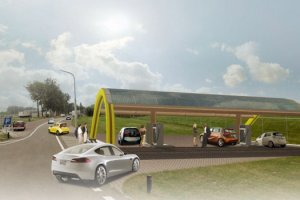 In 2015 overal in Nederland snellaadstations voor elektrische auto's